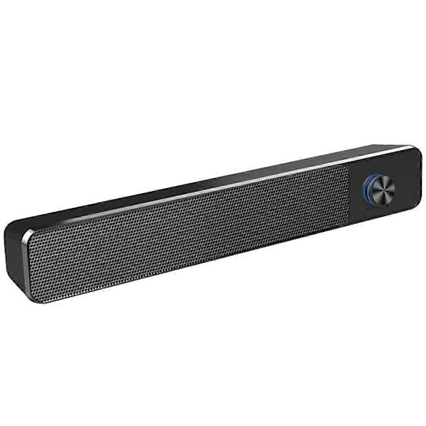 Datorhögtalare, Trådbundna Datorljudfält, Stereo USB-drivna Mini-ljudfält Högtalare för PC-surfplattor Bärbar dator Skrivbord