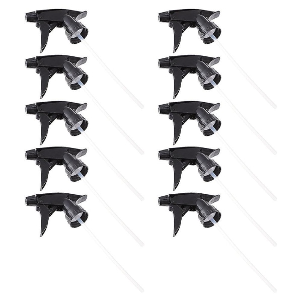 10 stk Sprayflaske Dyserstatning Justerbar Trigger Spray Sprayhode