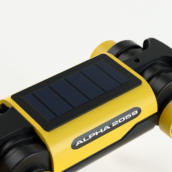 Barnleksaker, Solar Dog Electric Robot DIY monterade leksaker