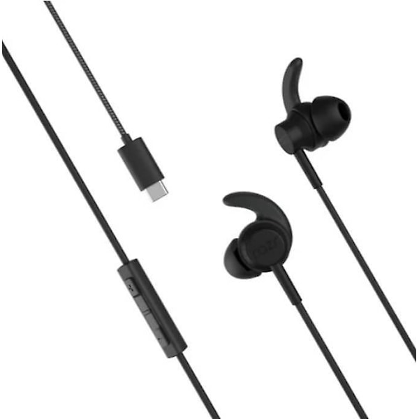 Viralliset Motorola Razr Denon USB-C kuulokkeet - Musta - SH38C48284