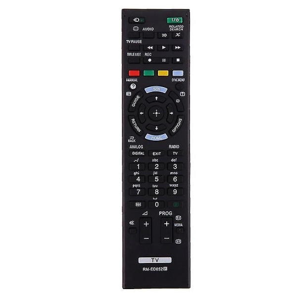 Tv-fjernkontroll for Sony Tv Rm-ed052 Rm-ed050 Rm-ed053 Rm-ed060 Rm-ed048 Rm-ed049 Kdl-40hx750 Kdl-46hx850