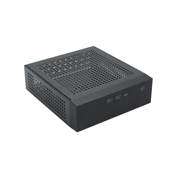M09 Htpc Host Mini Itx Datorchassi DC Power Industriell kontroll Chassi Hem Desktop Com