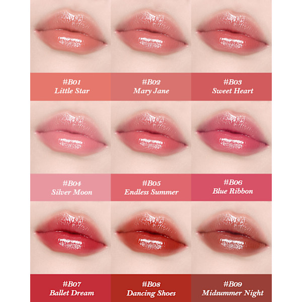Midsummer Fairytales Coating Lip Lak B04