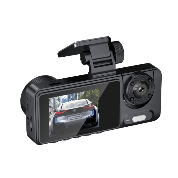 Driving Recorder S16 New 1080P HD Night Vision 2.0 Inch Hidden Three Recording Car Camera