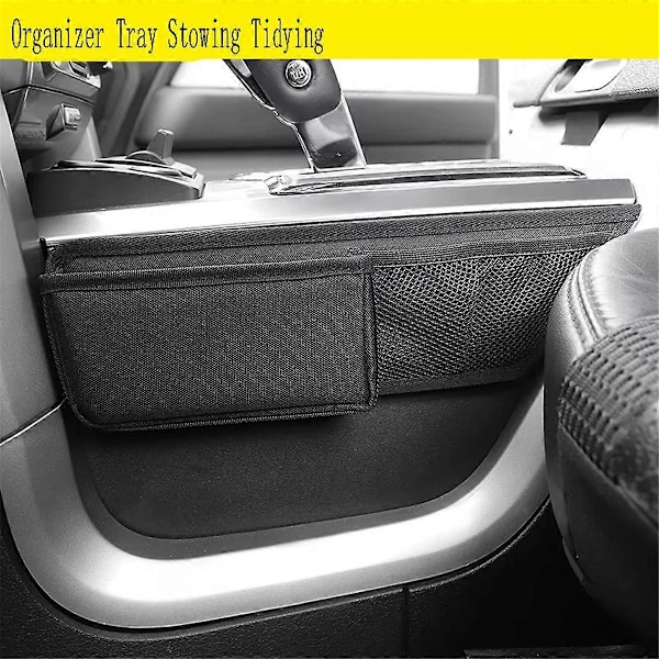 Bil Gear Shift Opbevaringspose Organizer Bakke Opbevaring Oprydning til 2009-2014