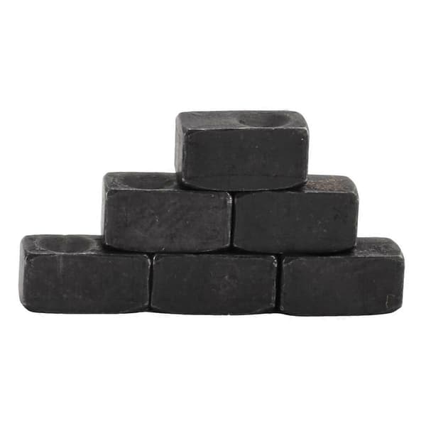 6 Stycken Gitarr Tremolo Stall Sadel Klämma Trycklås Stränginsats Metallblock för Elgitarr