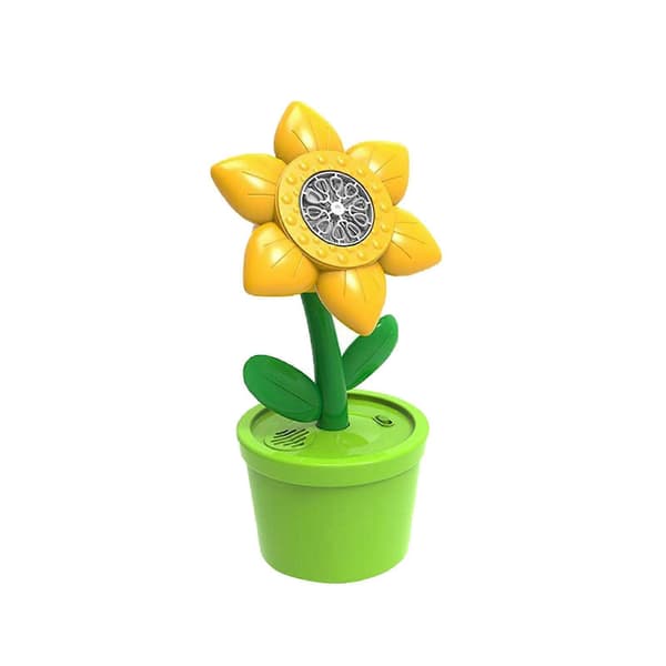Børns Blomster Boblemaskine med Lys og Musik