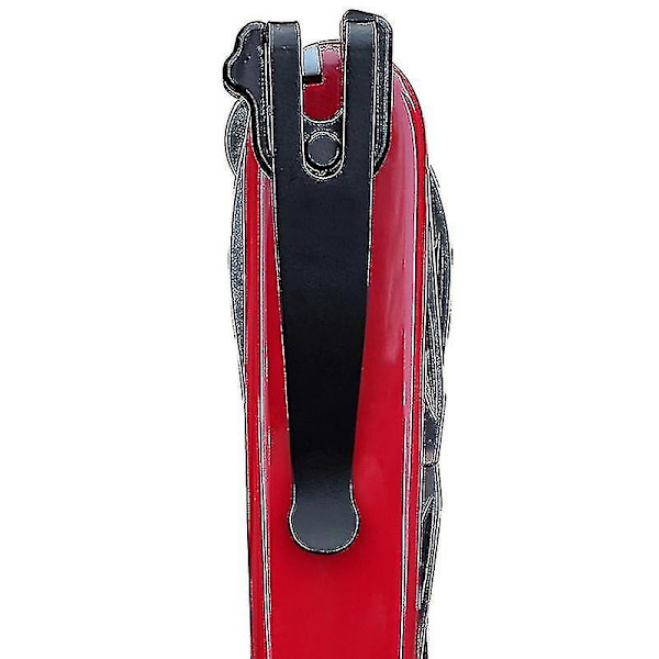 Huamade 1 stk. Bakklips i rustfritt stål for dyp bæring i lomme for 91 mm Victorinox Swiss Army Bakklips Tilbehør