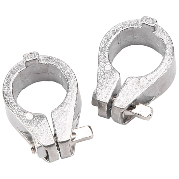 4 st Cymbalstativ Hinged Memory Lock för Trumma 22mm Fäste Rör Kit Montering Hårdvara