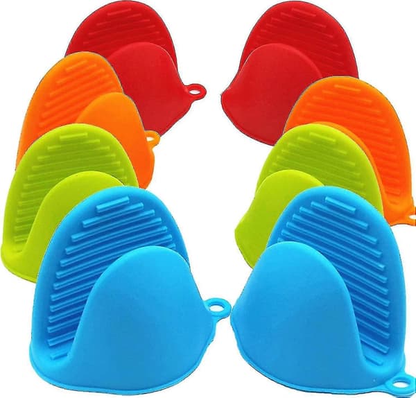 4 Ps Mini Ugnsvantar Gs, silikonugnsvantar, kompatibla med Kit Ing Ba