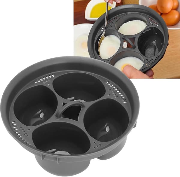 Dampkurv, Pp 4 i 1 Egg Dampkurvformer Til Tm5 Tm6, Egg Dampkurv, Egg Pocher, Eggkokere Til Hardkokte Egg