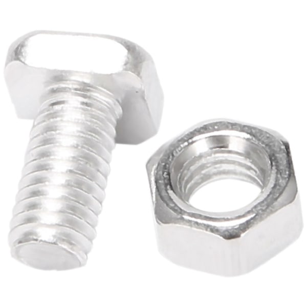 100 kpl M6X12mm kasvihuoneen mutterit ja pultit neliöpää pultit mutterit kasvihuoneen korjaussarja osien vaihto puutarhatarvikkeet
