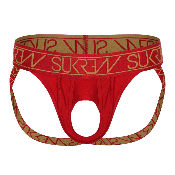 Sukrew U-Style Jockstrap Ruby | Undertøy for menn | Jockstrap for menn (erotisk)