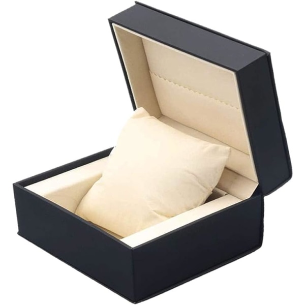 Watch Box, Armband Halsband Presentbox PU Case Förvaringsbox