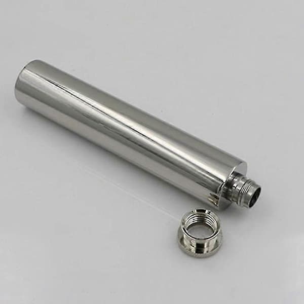 Mini Bærbar 2oz Rustfrit Stål Hip Flask Spejlpoleret Rør Til Alkohol