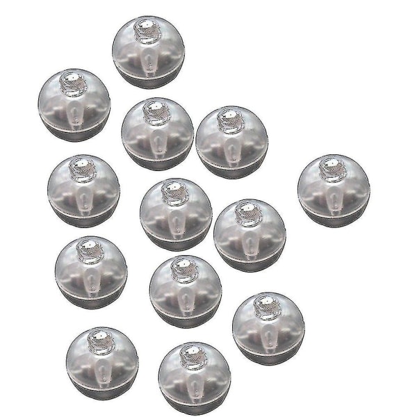 100 st Färgglada Mini Led-ljus Ballonger Papperslyktor Belysning Individuell trådlös blixtbollslampa