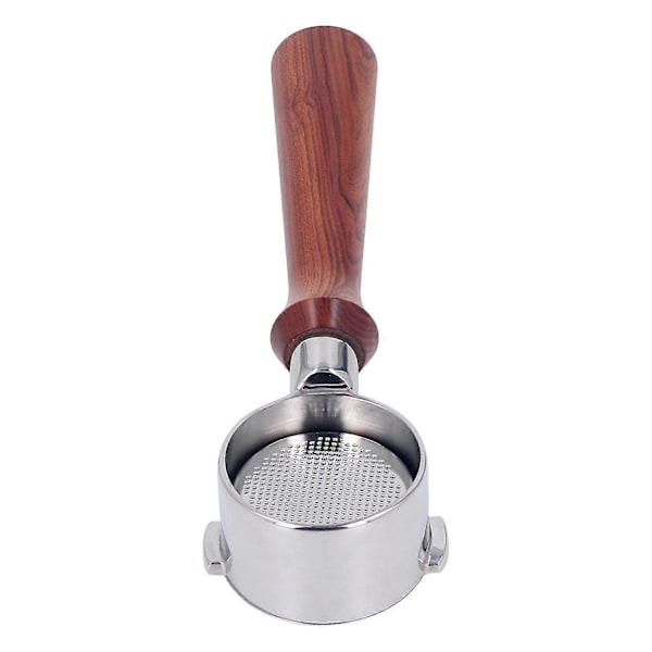 51mm pohjaton portafilter espressokoneisiin, ruostumattomasta teräksestä valmistettu kahvakahva