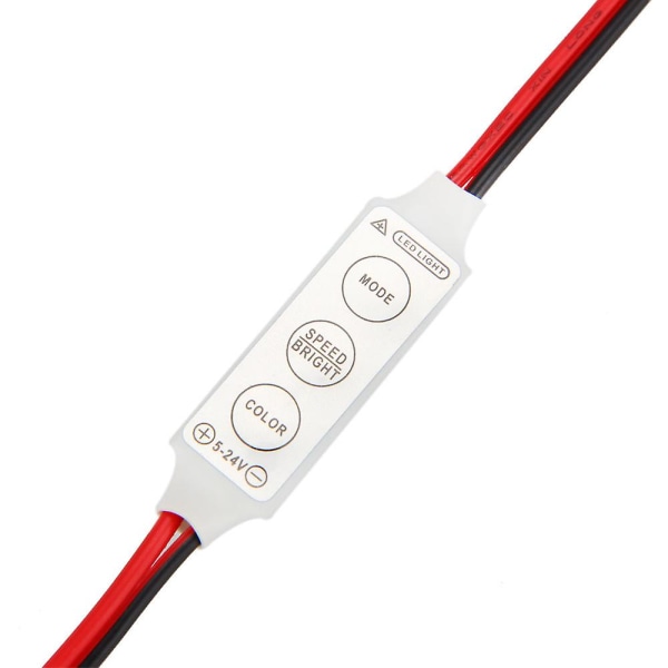 5 X 12v kablet kontrollmodul med strobeblits for bil eller husholdningsledd stripe/pærer