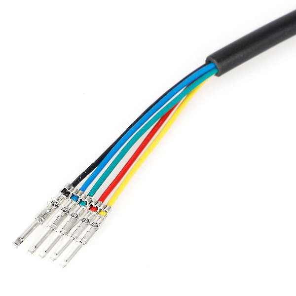 Instrumentbræt Display Forbindelseskabel Til El-Scooter Display 5-Pins Throttle Kabel Dele