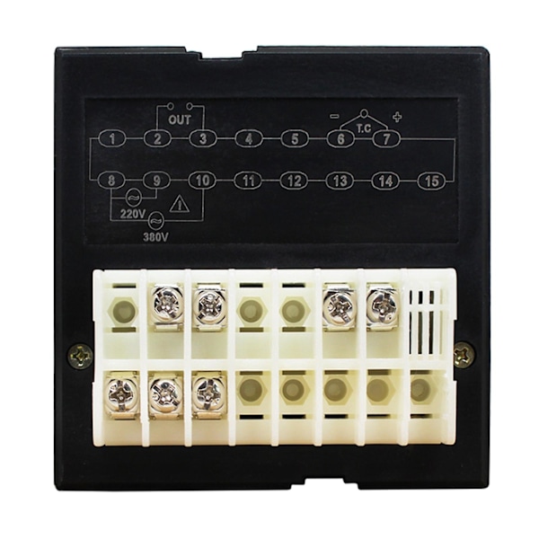 PID Temperaturregulator Mätare Indikator Digital Programmerbar Termostat