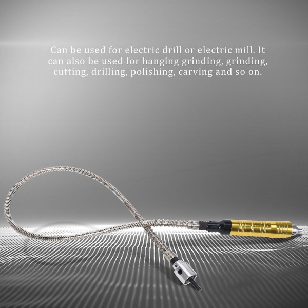 Roterende slibeværktøj Fleksibel fleksibel aksel passer til + 0,3-6,5 mm håndstykke til stil elektrisk bor Roterende