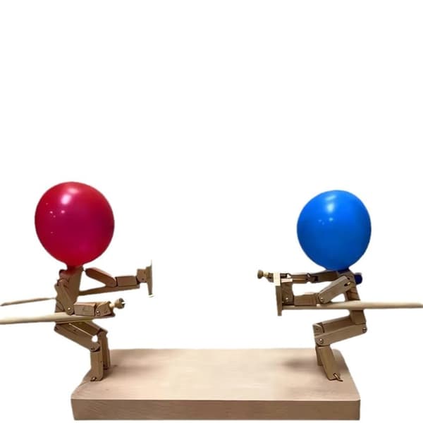 Ballonmand Kamp: Populært træ patchwork to-spiller kampspil
