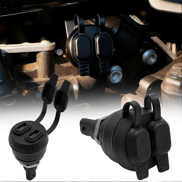 Motorcykel USB-oplader ridsefast hus for langvarig ydeevne