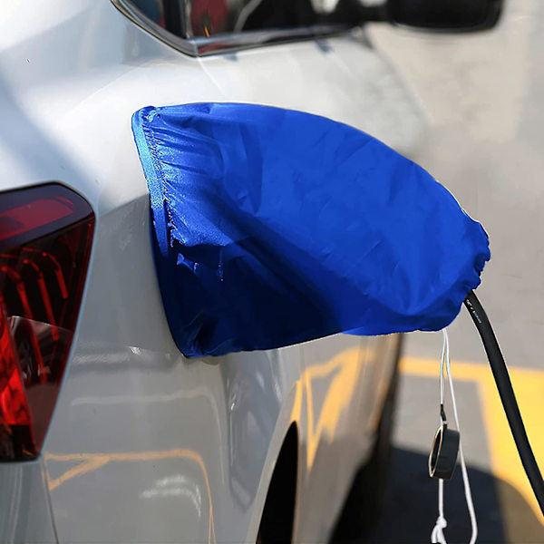 Sähköauton Latausportin Suoja, Sade- ja Vedenkestävä Ulkokäyttöön, Latausportin Suoja Lumi-, Pakkas-, Sade-, Auringon- ja UV-Säteiltä, Magneettinen