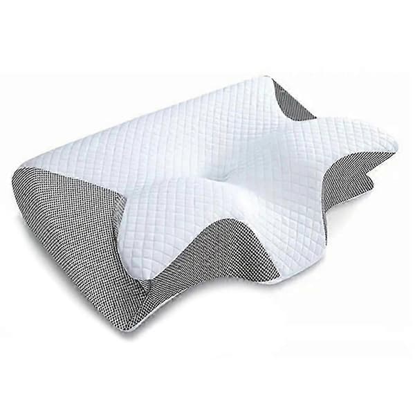 Fjärilsformad Cervical Nackkudde Memory Foam Långsam Återhämtningskudde