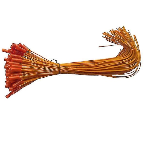 100 Pcs 30cm Length Electric Ignitor Wire Firework Fuse Hookup Wire Firework Copper Firework Fuse F