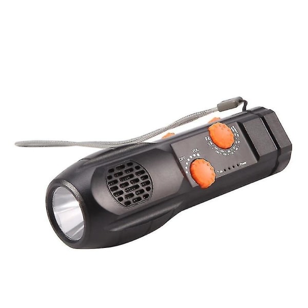 Rd629Kannettava Solar Hand Crank Radio Outdoor Taskulamppu Radio