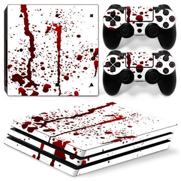PS4 Pro gamepad konsol vært fuld kropsfarve klistermærker, lyse klistermærker, mode klistermærker