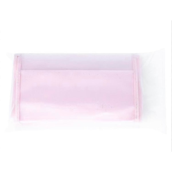 Hängande väska med 6 fack, plånboksorganisatör, förvaringshylla, garderobshängare, 1 st rosa