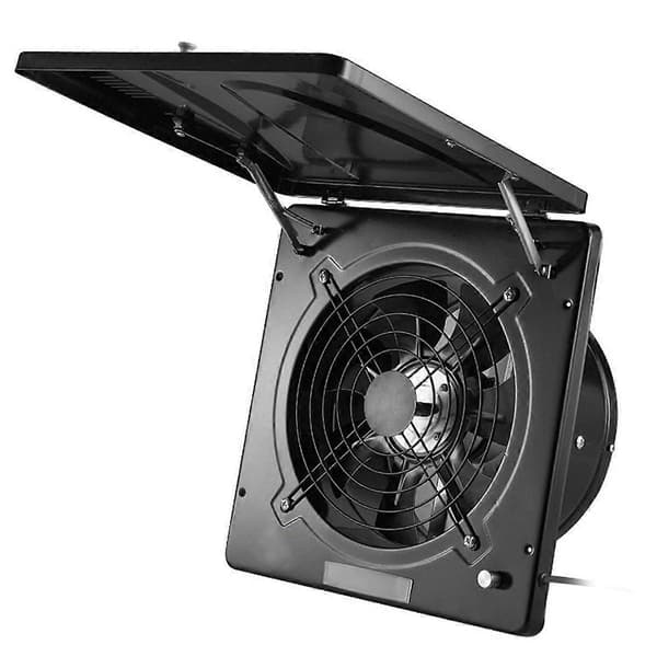 Køkkenudsugningsventilator til vægmontering med låg, udsugningsventilator til røg, 10 tommer badeværelsesventilator