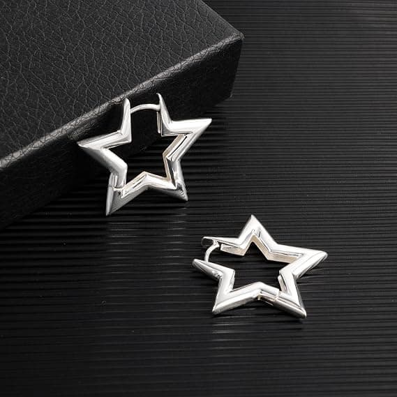 Sterling sølv øreringe, diamantøreringe til kvinder, 14K forgyldte øreringe, allergivenlige