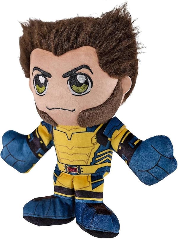 Marvel Deadpool 3 Wolverine 8' Kuricha Siddende Legetøjsbamse - Blød Chibi-stil Legetøj