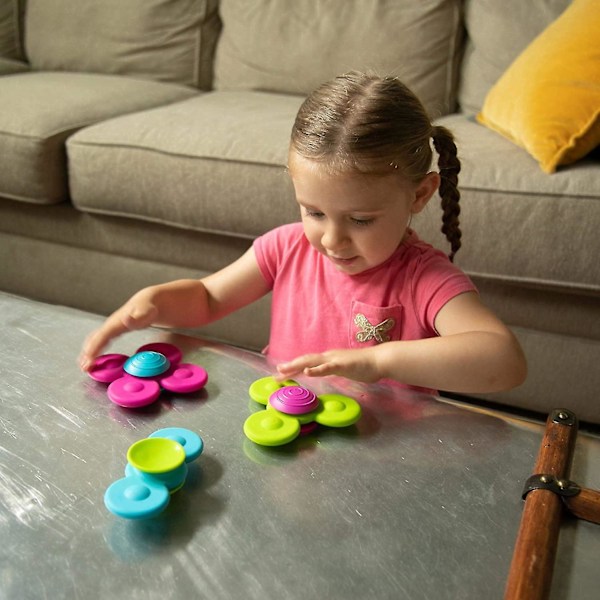 Fidget Spinners Suger Whirly Hand Spinner Fingertopp Multi Färg Barn Leksak, Snurrande Topp