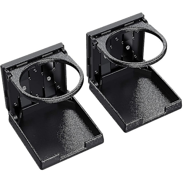 2 stk. Bilkopholdere, Universal Foldbar Drikkedurksholder Flaskeholder Kopholder