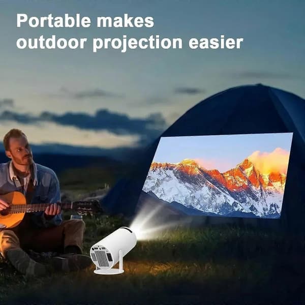 5G 4K Projektor Smart HD LED WiFi Bluetooth HDMI. USB Android Kotiteatteri - WELLNGS
