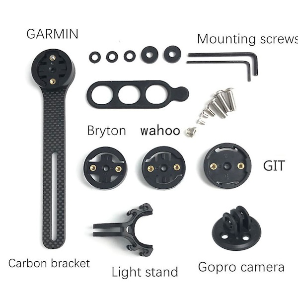 Cykelholder, computer, stopur, speedometer egnet til Garmi Bryton