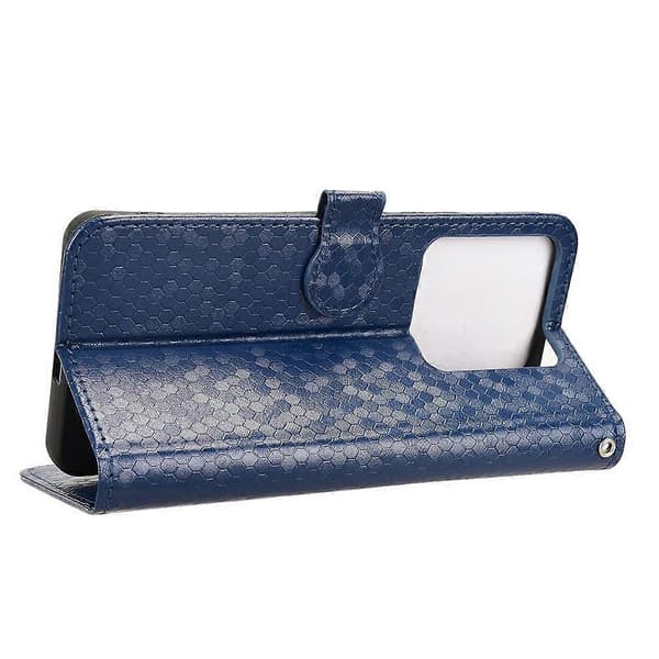 Til Xiaomi Poco M7 Pro 5G Redmi Note 14 5G Wallet Case Dot Pattern Imprint PU Læder Telefoncover -