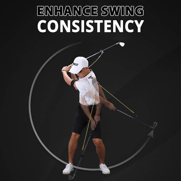 Golf Swing Release Trainer, Styrka Stretch Rep Undervisning Övning Korrigeringsanordning Träningshjälpmedel för nybörjare