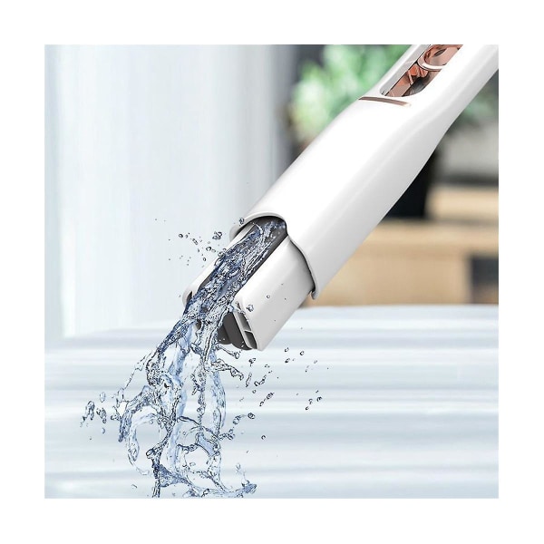 Bärbar Mini Squeeze 1xmop Bord med 2xsvamp Rengöringsglas Svamprengöringsmop Hushåll Hem Kitc