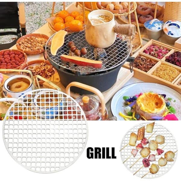Grillrist i rustfrit stål, grillrist i stænger