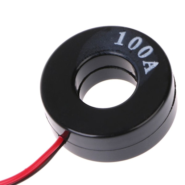 0-100a Digital Ammeter Strömmonitor Mätare Amperemeter Med Signallampan 22mm