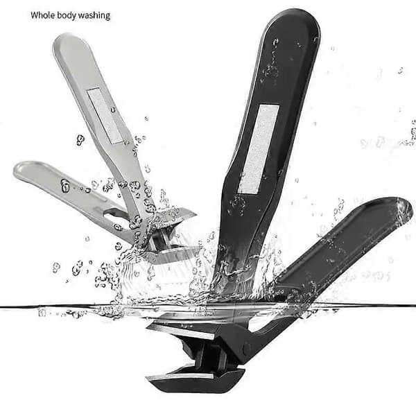 Grishay Gripmaster Pro, Vinklet negleklipper, Neglekuttertrimmer Black