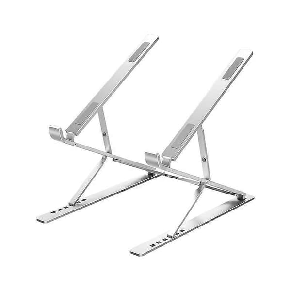 N8 Foldbart løftende laptopstativ i aluminiumslegering Silver