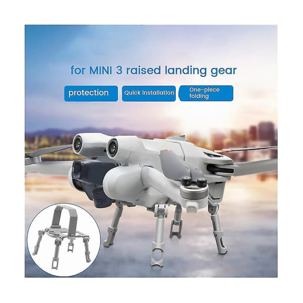 Protector Foldbart Landeudstyr til Mini 3 Pro / Mini 3 Flyvehøjde Benforlænger Hurtig Installation