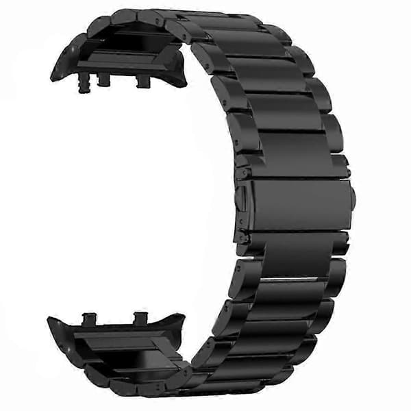 Til Huawei Watch D2 Udskiftningsurrem Tre-perle Solid Rustfrit Stål Armbånd