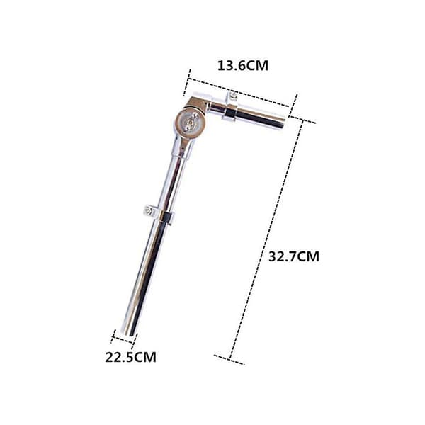 2-delt Stativbeslag Stabil og Holdbar Beslag med Solid Montering til Tromme Percussion Instrument